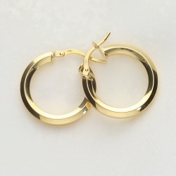łote kolczyki koła – klasyczna elegancja i ponadczasowy styl | Adoro