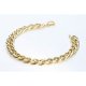 Złota bransoleta splot Monako – elegancka biżuteria damska